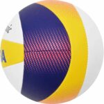 Beach Volleyball, Wht Yellow Blue Red M Bv551c Wybr