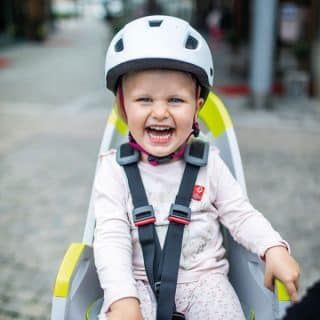 Hamax Amaze Child Bicycle Seat Recline Lime 600x600
