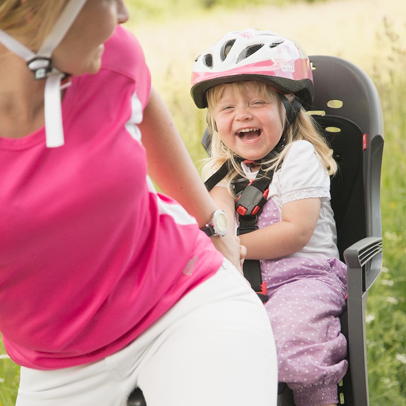 Hamax Siesta Child Bike Seat Grey Black Age 1