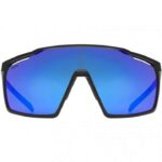 Uvex Mtn Perform Glasses Black Blue Matt Supravision Mirror Blue 5 1322718