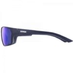 Uvex Sportstyle 233 P Glasses Deep Space Matt Polavision Litemirror Blue 3 1322612