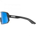 Uvex Sportstyle 235 P Glasses Black Matt Polavision Supravision Mirror Blue 3 1322618