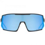 Uvex Sportstyle 235 P Glasses Black Matt Polavision Supravision Mirror Blue 5 1322616