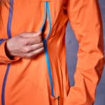 CUBE AM WS Storm Jacket nectarine´n´blue