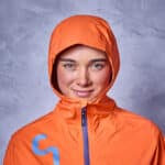 CUBE AM WS Storm Jacket nectarine´n´blue