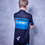 CUBE JUNIOR Teamline Jersey S/S black/blue/wht