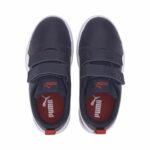 Courtflex V2 V Ps Peacoat High Risk Red Pu 371543 01 4