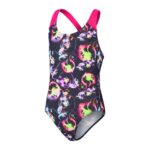 Girls Allover Splashback Black Electric Pink Indi 00 262 15930 4