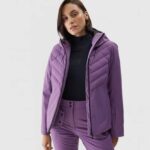 Jacket Dark Violet 4f Aw23tjacf122 50s