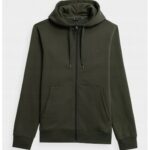 Sweatshirt Khaki 4f Aw23tswsm0774 43s