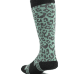 W Merino Sock Black Grey 1