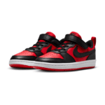 Nike COURT BOROUGH LOW RECRAFT (PS) red
