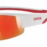 uvex sportstyle 215 white m.red/ mir.red