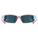 uvex sportstyle 215 white m.red/ mir.red
