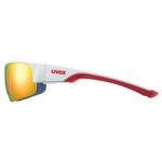 uvex sportstyle 215 white m.red/ mir.red