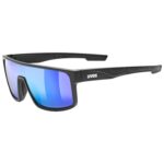 uvex LGL 51 black mat/mir.green