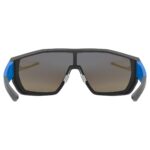 uvex mtn style P black-blue matt/mir.blu