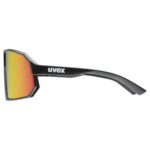 uvex sportstyle 237 black m./mir.red
