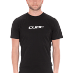 CUBE Organic T-Shirt Classic Logo black´n´white