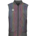 CUBE Safety Wind Gilet rainbow reflective