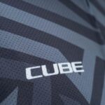 CUBE ATX Jersey Full Zip CMPT S/S black´n´grey