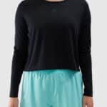 4F LONGSLEEVE FNK, DEEP BLACK
