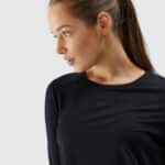 4F LONGSLEEVE FNK, DEEP BLACK