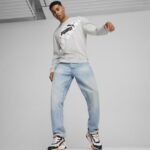 Puma PUMA POWER Graphic Crew TR