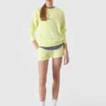 4F SHORTS CAS, LEMON