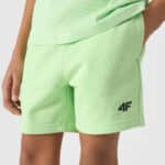 4F SHORTS CAS, LIGHT GREEN kids