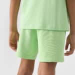 4F SHORTS CAS, LIGHT GREEN kids