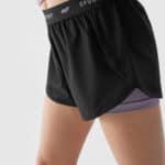 4F SHORTS FNK, DEEP BLACK kids/20s