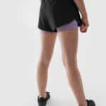 4F SHORTS FNK, DEEP BLACK kids/20s