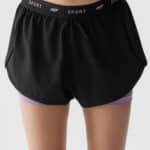 4F SHORTS FNK, DEEP BLACK kids/20s