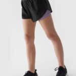 4F SHORTS FNK, DEEP BLACK kids/20s