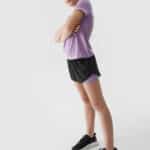 4F SHORTS FNK, DEEP BLACK kids/20s