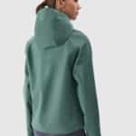 4F SOFTSHELL JACKET, DARK GREEN