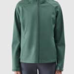 4F SOFTSHELL JACKET, DARK GREEN