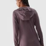 4F SWEATSHIRT FNK, LIGHT BROWN