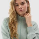 4F SWEATSHIRT, LIGHT GREEN/42s