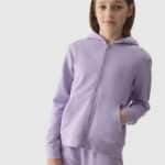 4F SWEATSHIRT, LIGHT VIOLET jacket