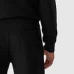 4F TROUSERS, DEEP BLACK_/20s