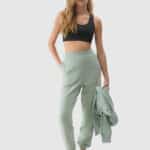 4F TROUSERS, LIGHT GREEN/42s