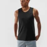 4F TSHIRT FNK, DEEP BLACK men’s