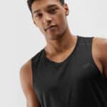 4F TSHIRT FNK, DEEP BLACK men’s