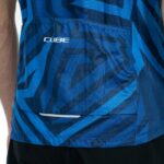 CUBE ATX Jersey Full Zip CMPT S/S blue
