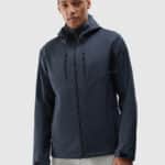 4F SOFTSHELL JACKET, DARK GREY/224