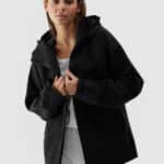 4F TECHNICAL JACKET, DEEP BLACK/483