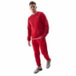 4F TROUSERS, DARK RED