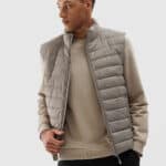 4F VEST JACKET, BEIGE/098